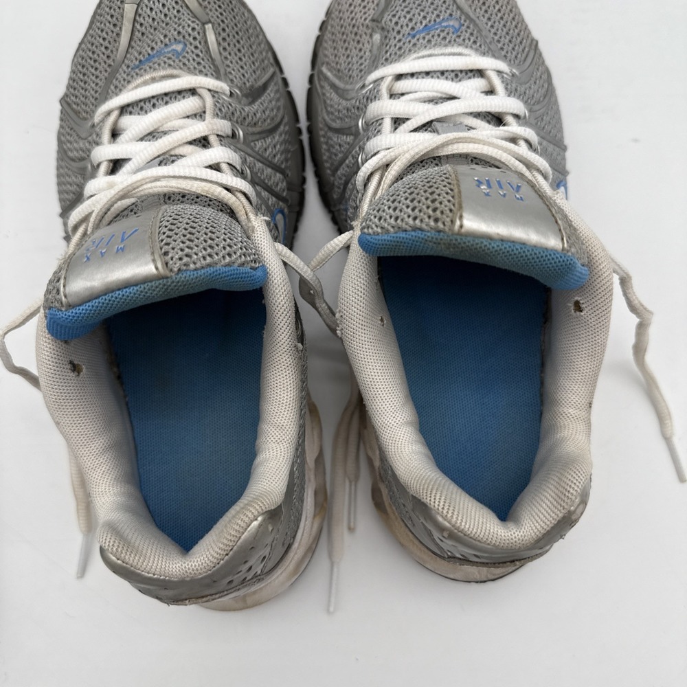 2010 Nike Air Max Silver/Light Blue SZ 7 Women's Shoe 316755-004 running SNEAKER - Picture 14 of 16